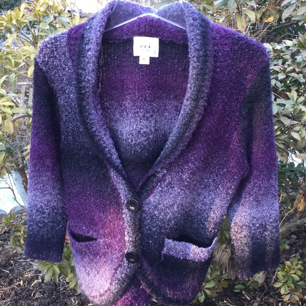 Ecii Elegant Multi Color Transitional Cardigan - image 1